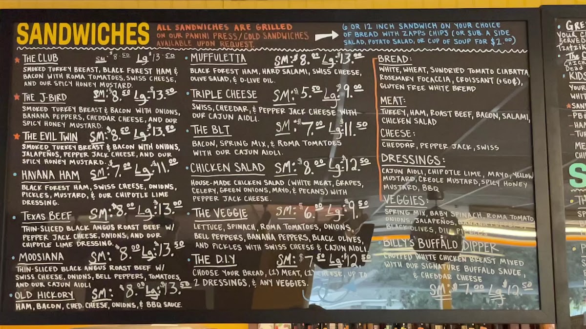 Menu T-Bones Records & Cafe-1